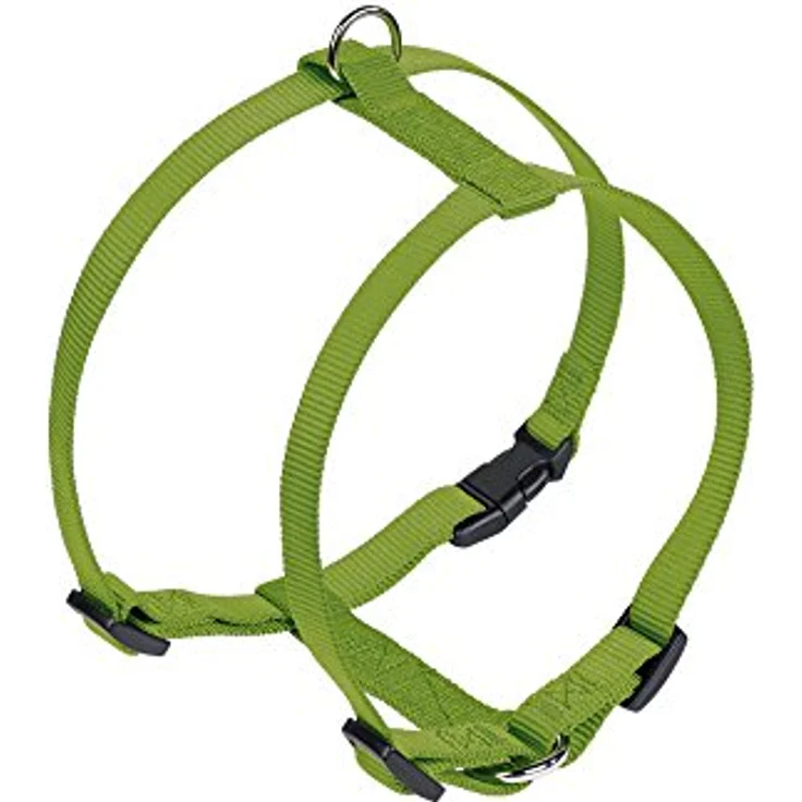 Nobby Geschirr Classic, Hundegeschirr mit Klickverschluss, lindgrün, Brustumfang 20/35 cm, Nylon – Bild 2