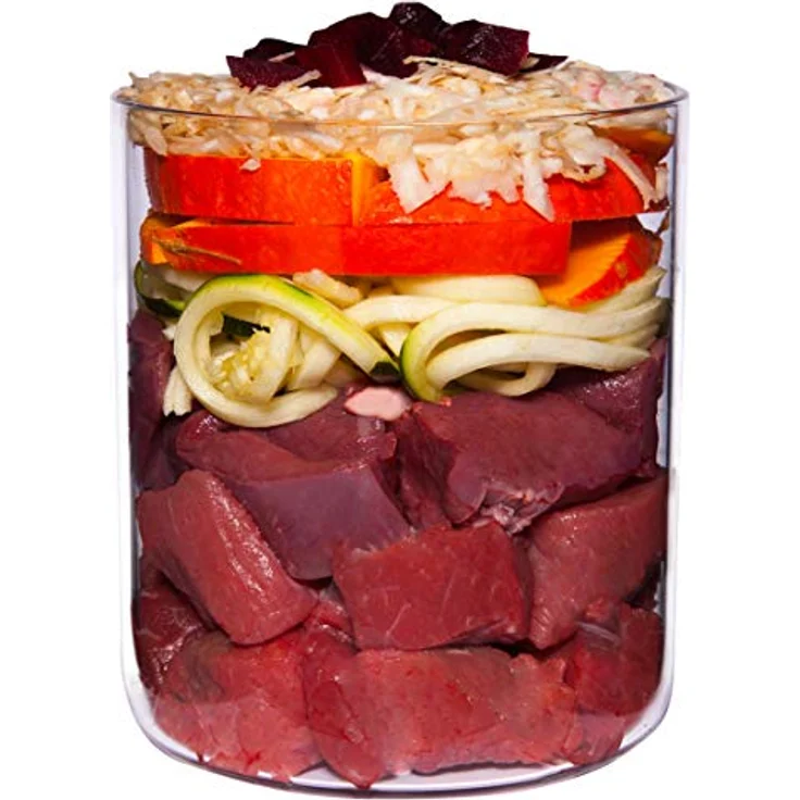 Terra Canis Getreidefrei 6 x 800 g - Rind mit Zucchini, Kürbis und Oregano, hochwertiges Nassfutter für Hunde, ohne Getreide, hergestellt in Bayern – Bild 2