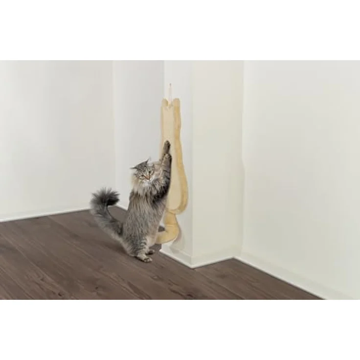 Trixie Kratzbrett Katze 35x69 cm beige – Bild 4