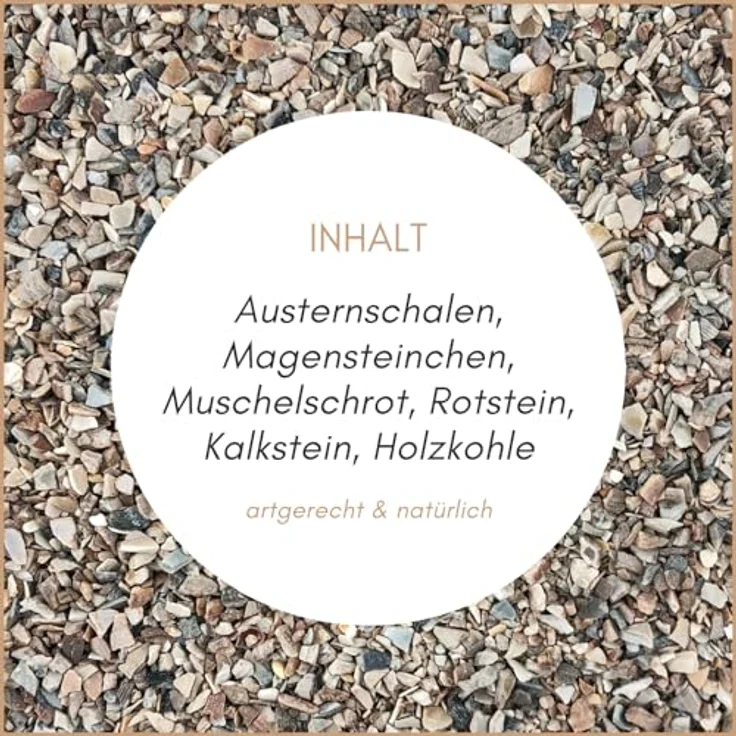 Supravit Vogelgrit 2,5kg – Mineralgrit mit Calcium für Wellensittiche, Papageien, Nymphensittiche, Tauben & Hühner – Verdauungshilfe & Ergänzungsfutter für gesunde Vögel – Bild 4