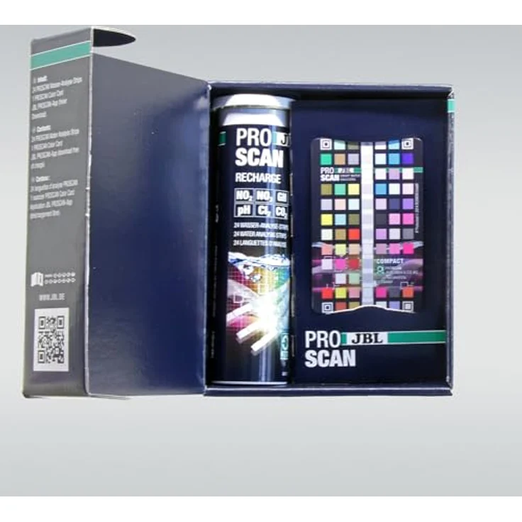 JBL ProScan 25420 Wassertest für Süßwasser-Aquarien, Smartphoneauswertung, 24 Teststreifen, ProScan App – Bild 2