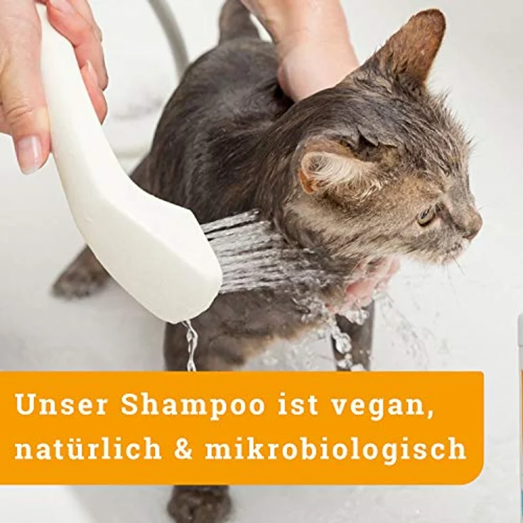 awiwa® Hundeshampoo & Katzenshampoo, 100% Bio für langes und kurzes Fell, 250 ml, pH-hautideal, vegan, geruchsneutralisierend – Bild 3