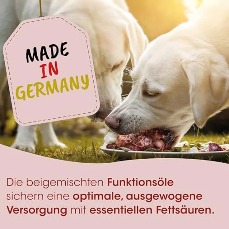 cdVet Fit-BARF Futteröl, 500ml und 250ml, kaltgepresste Pflanzenöle mit essentiellen Fettsäuren – Bild 4