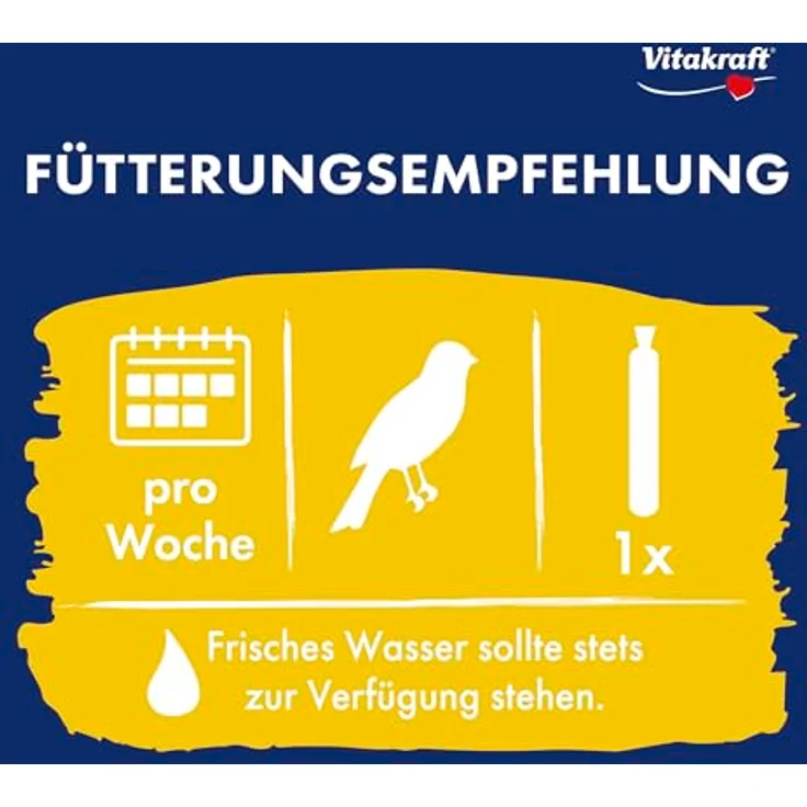 Vitakraft Kräcker für Kanarienvögel, Knabberstangen mit Ei und Grassamen, angereichert mit Vitaminen und Mineralien, 10x 54g, ohne Zuckerzusatz – Bild 5