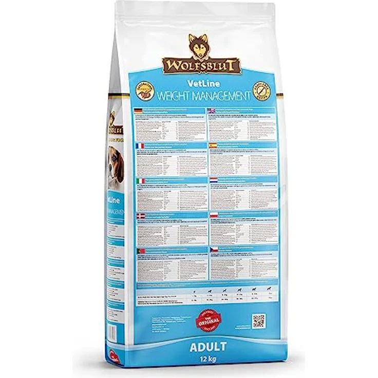 Wolfsblut VetLine Weight Management, Trockenfutter mit Truthahn und Süßkartoffeln für übergewichtige Hunde, 12kg – Bild 2