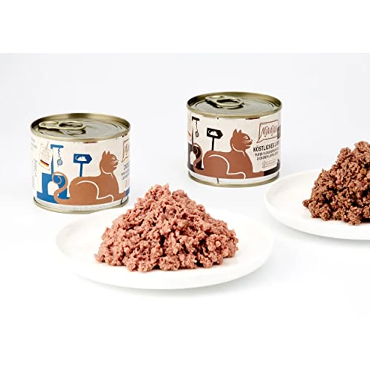 MjAMjAM Premium Nassfutter für Katzen - Mixpaket V - 6 x 200 g, getreidefrei mit 71% Fleischanteil, Monoprotein – Bild 3