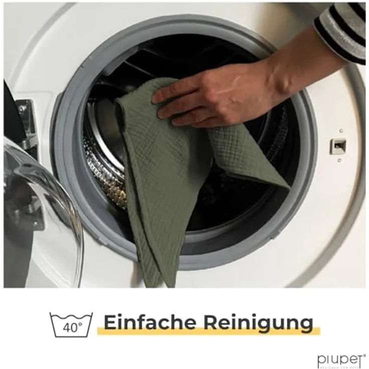 PiuPet® Hundehalstuch 2er Set, stylisches Bandana für große & kleine Hunde, Schwarz/Grün, Größe S (58x40x40cm), 100% Baumwolle, waschbar bei 40°C – Bild 5