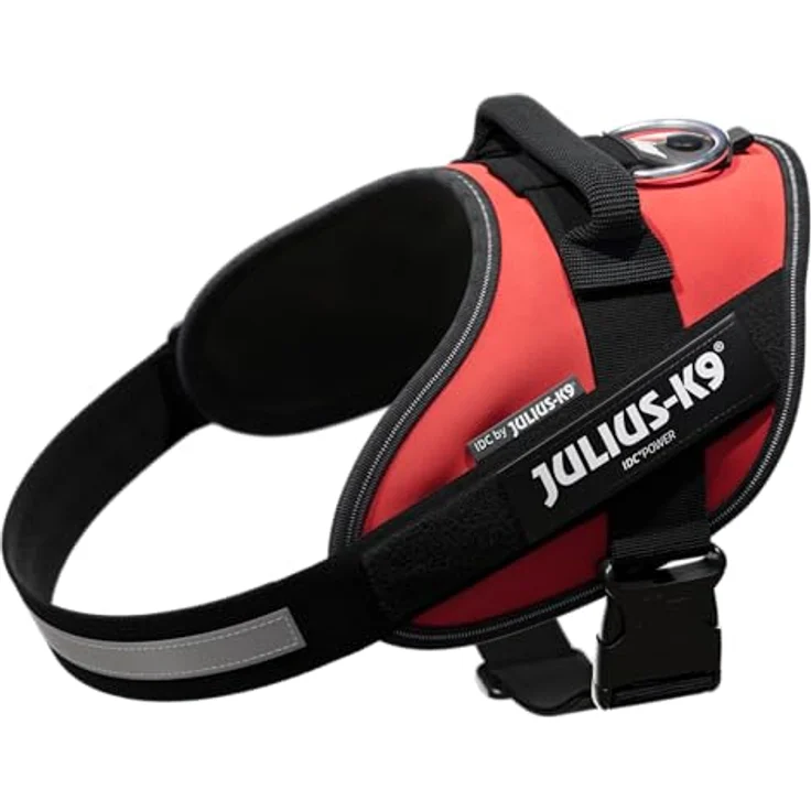 Julius-K9® IDC Powergeschirr Gr. 0 bis XXL rot Gr. 0 (M-L) – Bild 2