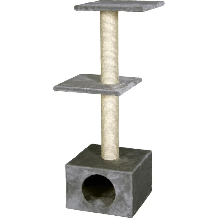 Flamingo Kratzbaum Charbonel grau, eleganter Katzenmöbel mit robustem Design