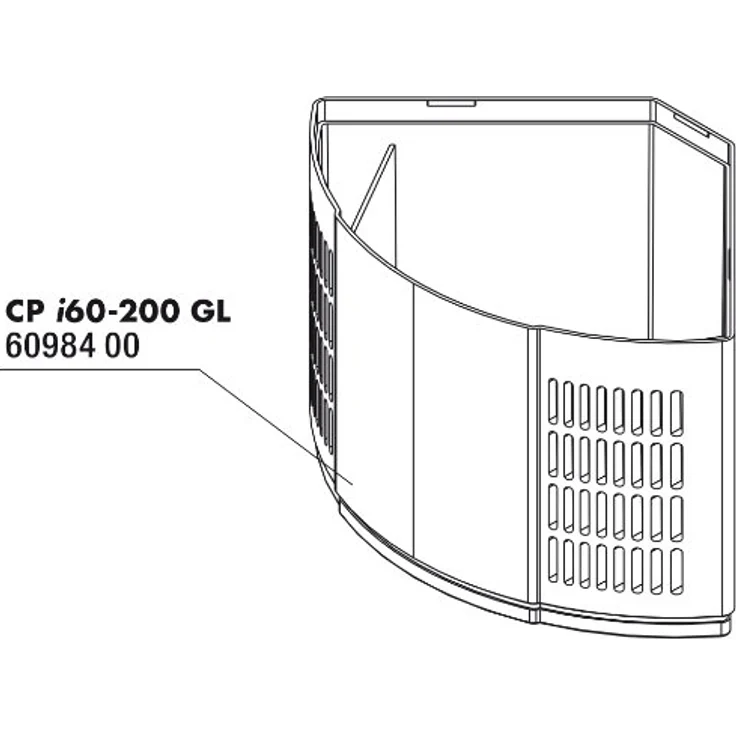 JBL Aquaristik und Terraristik Filtermodul CPi 60-200, Innenfilter für Süsswasser mit Biofilterschaum und Innenrohr, 7 cm Hoch – Bild 2
