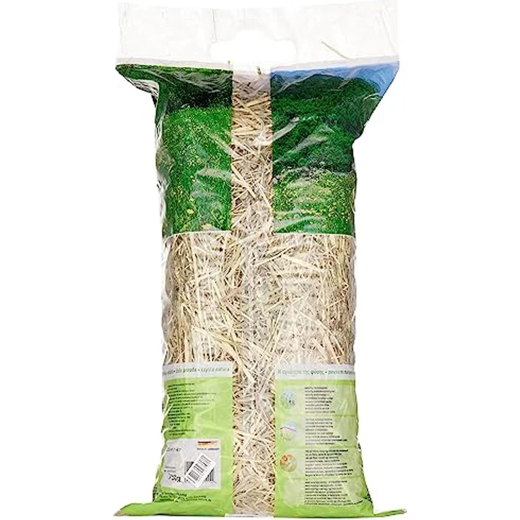 BunnyNature FrischGras Heu, 750 g - Natürliche Pflanzenvielfalt, staubarm und reich an Fasern, schonend getrocknet – Bild 2