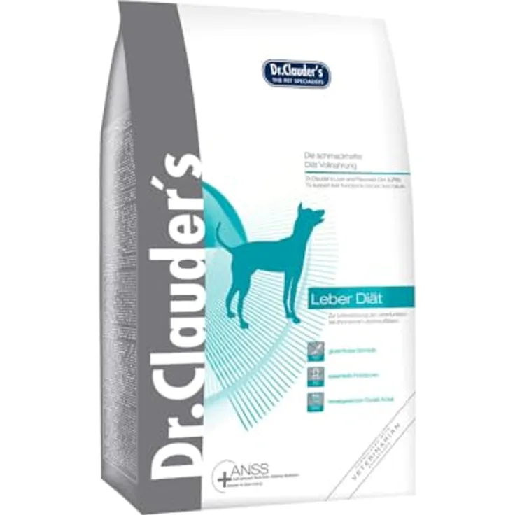 Dr. Clauder's Diät LPD Leberdiät, glutenfreier Hundesnack mit Geflügel, 4kg Beutel