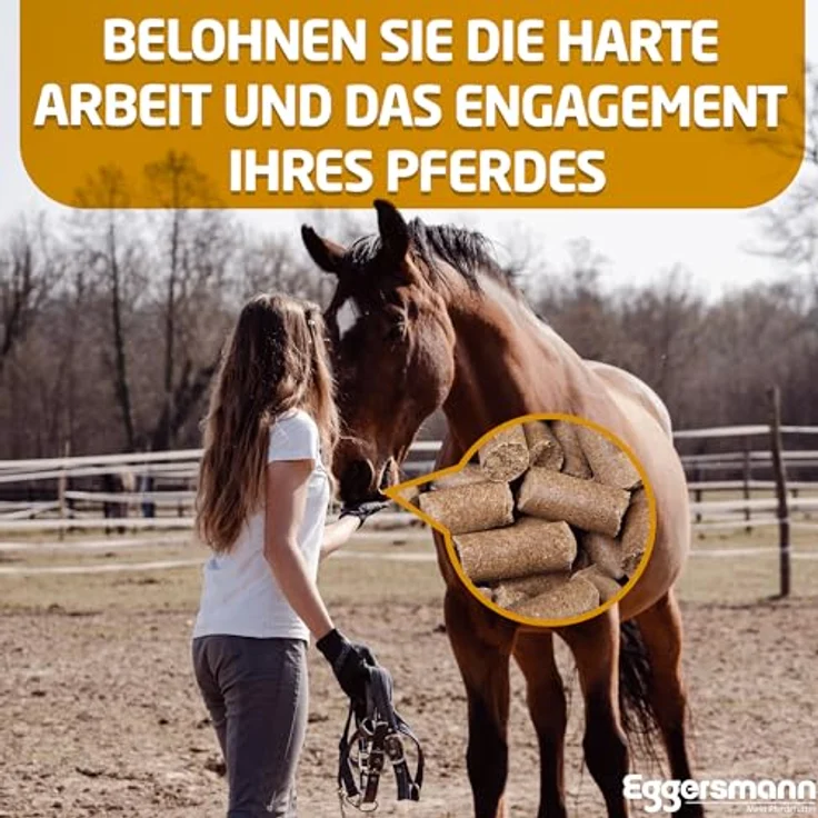Eggersmann Lecker Bricks Karotte, Pferdeleckerlis aus hochwertigen Rohstoffen, 1kg – Bild 3
