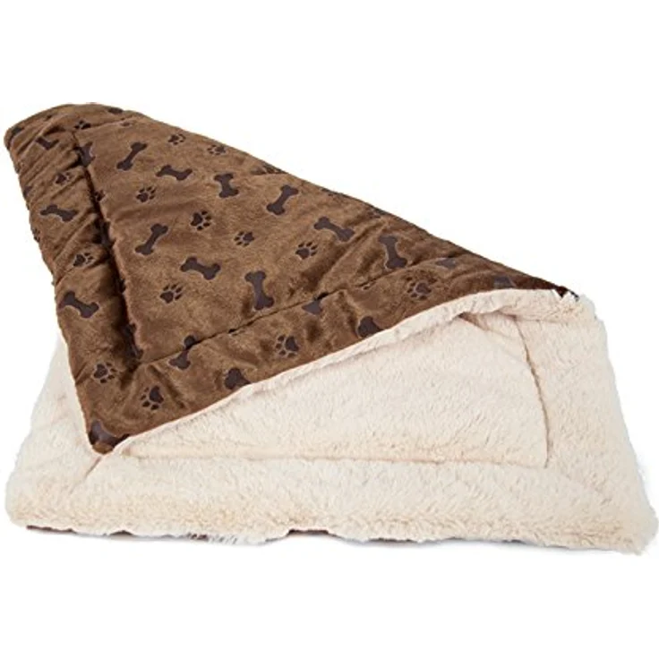 TrendPet Hundedecke Katzendecke Relax, superweiche Plüschdecke, reversibel, 85x63cm, waschbar bei 30°C – Bild 1