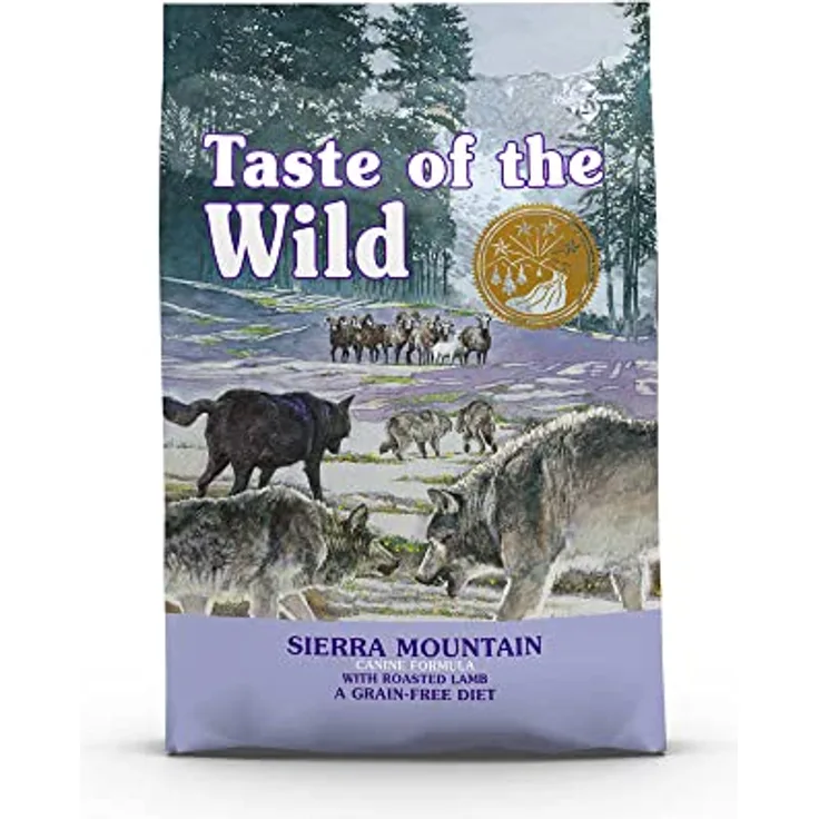 Taste of the Wild Sierra Mountain, Hunde-Trockenfutter 12.2kg mit hochwertigen Zutaten und langer Haltbarkeit