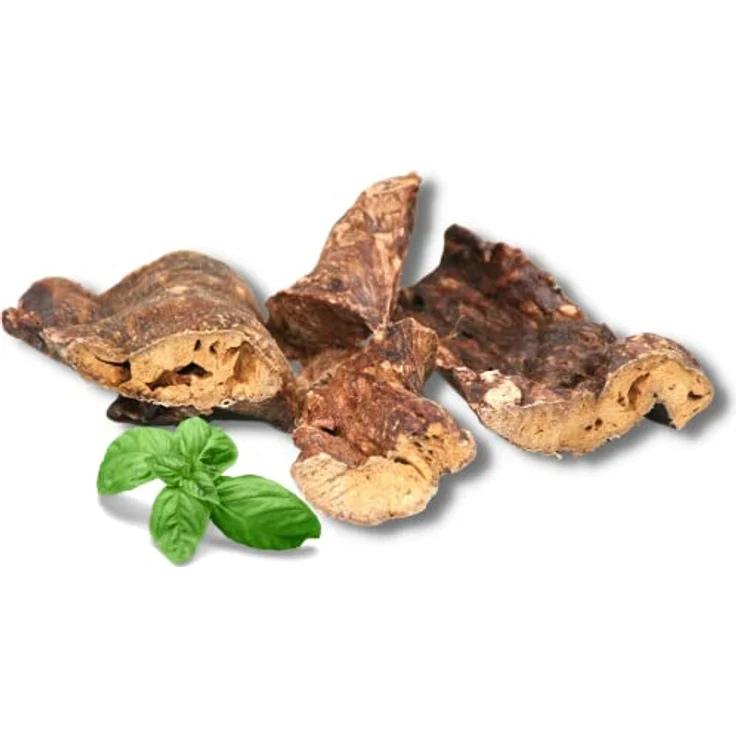 Supravit Rinderlunge für Hunde, getrocknet 300g, 100% natürliche Leckerlis ohne Zusätze, für mittlere und große Hunde, unterstützt Zahnreinigung und Kaumuskulatur – Bild 1