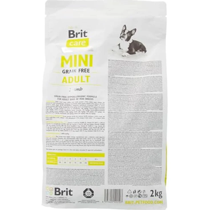 Brit Hunde-Trockenfutter, 2 Kg, Mini-Kroketten mit Lammproteinen, ohne Mais – Bild 2