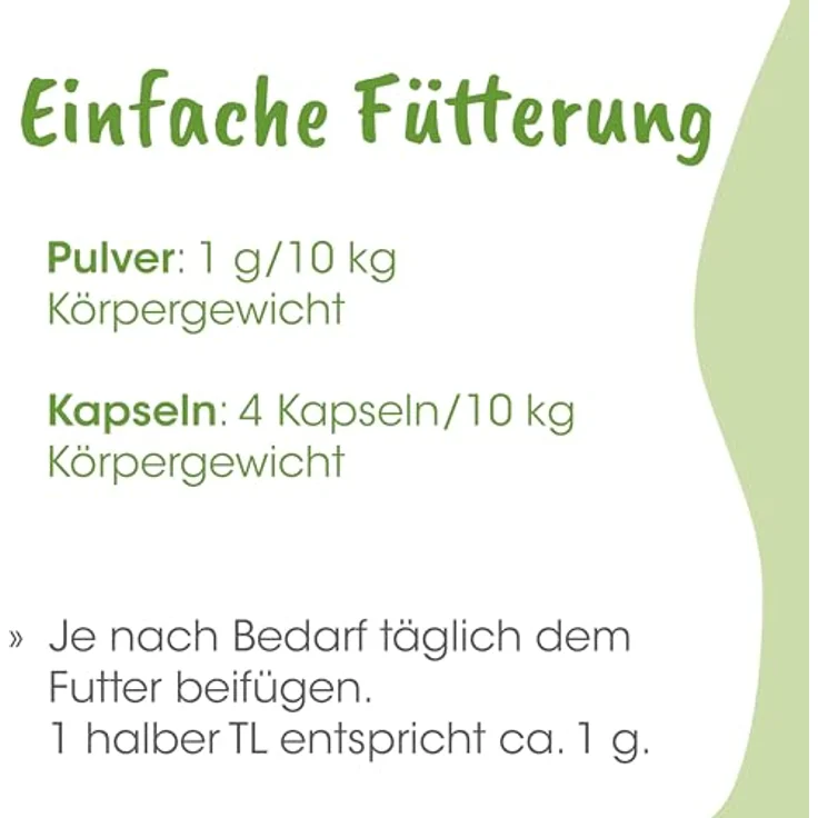 cdVet ArthroGreen plus, Ergänzungsfuttermittel für gelenkempfindliche Hunde und Katzen mit neuseeländischer Grünlippmuschel und Hagebutte, 75 g – Bild 5
