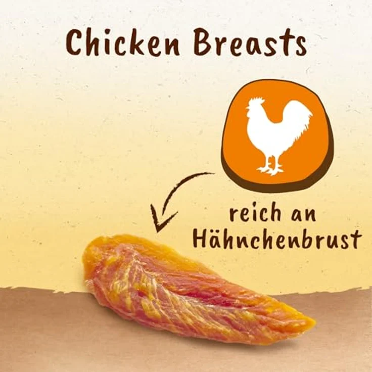 8in1 Tasties Hühnerbrust - Sparpaket, proteinreiche Hundesnacks, 3 x 85 g, ohne glutenhaltige Zutaten – Bild 3