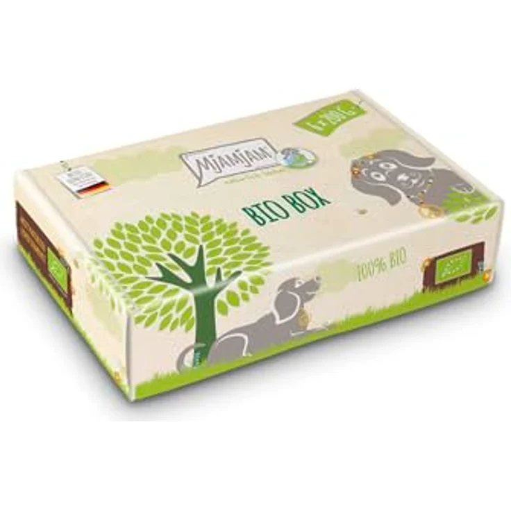 MjAMjAM Chicks und Friends Box, 12x125g Katzen-Nassfutter mit Hühnchenvariationen und Gemüsebeilagen – Bild 2