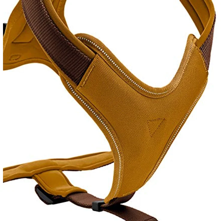 Hunter Hunde-Geschirr Neopren braun-karamell M 1 – Bild 3