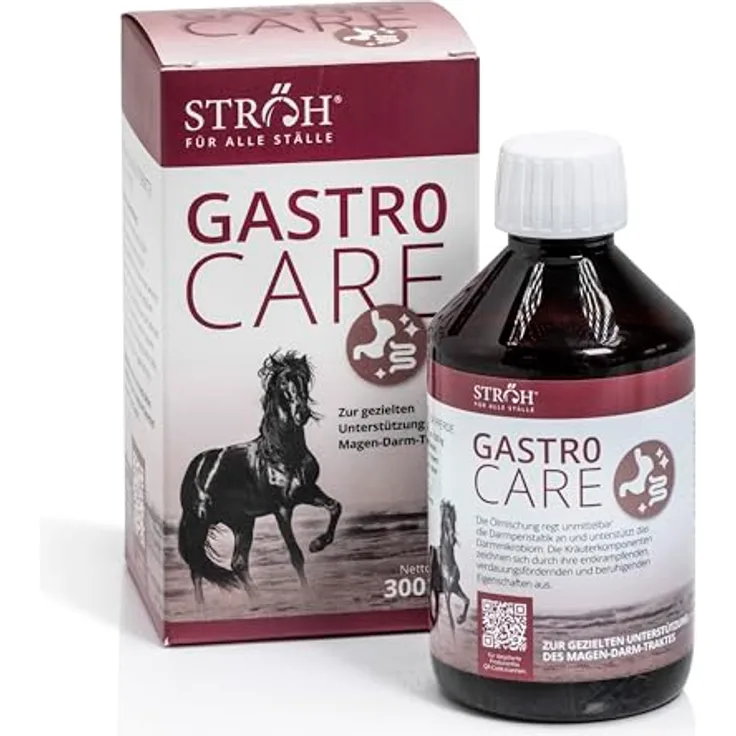 STRÖH Gastro Care, 300ml Magen-Darm Unterstützung für Pferde