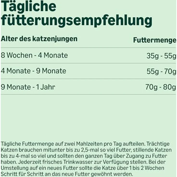 by Amazon Katzenfutter für junge Katzen (Junior), Trockenfutter mit 67 % frischem Huhn, getreidefreie Rezeptur, 3 kg (1er-Pack) – Bild 5