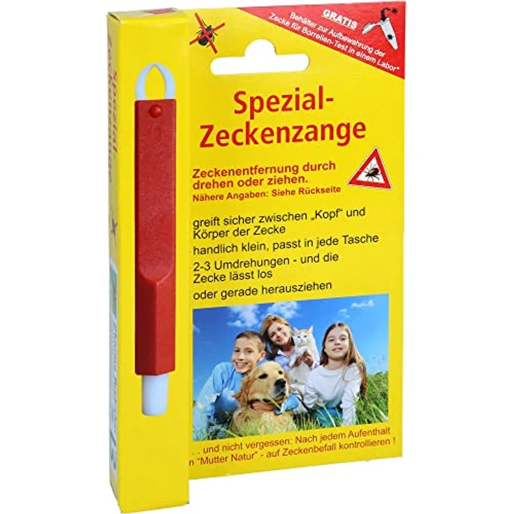 Pharma Brutscher ZECKENZANGE, professionelle Hundepflege zur sicheren Zeckenentfernung, 1 St. – Bild 5