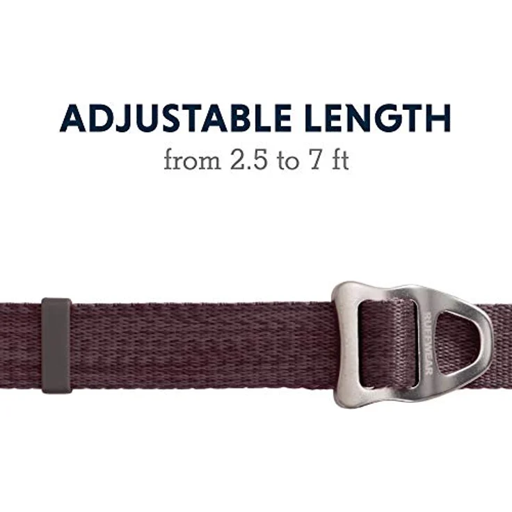 Ruffwear Hundeleine Switchbak Leash Blue Pool, verstellbare Länge mit V-Ringen, leichtes Gurtgewebe – Bild 6