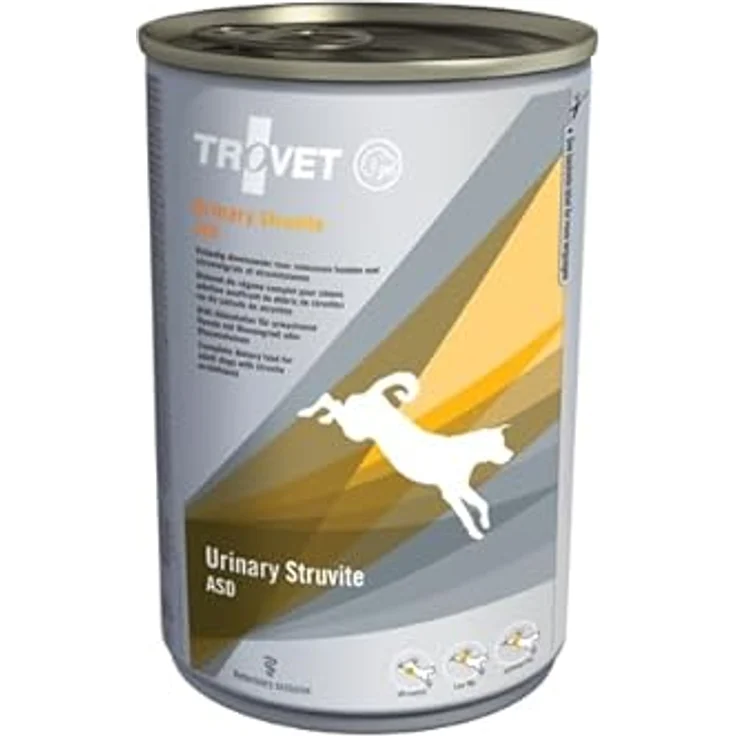 Trovet Urinary Struvite ASD, Diätalleinfuttermittel für Hunde, 6 x 400 g, reduziert Struvitkristalle, magnesiumarm, hochwertige Zutaten – Bild 2