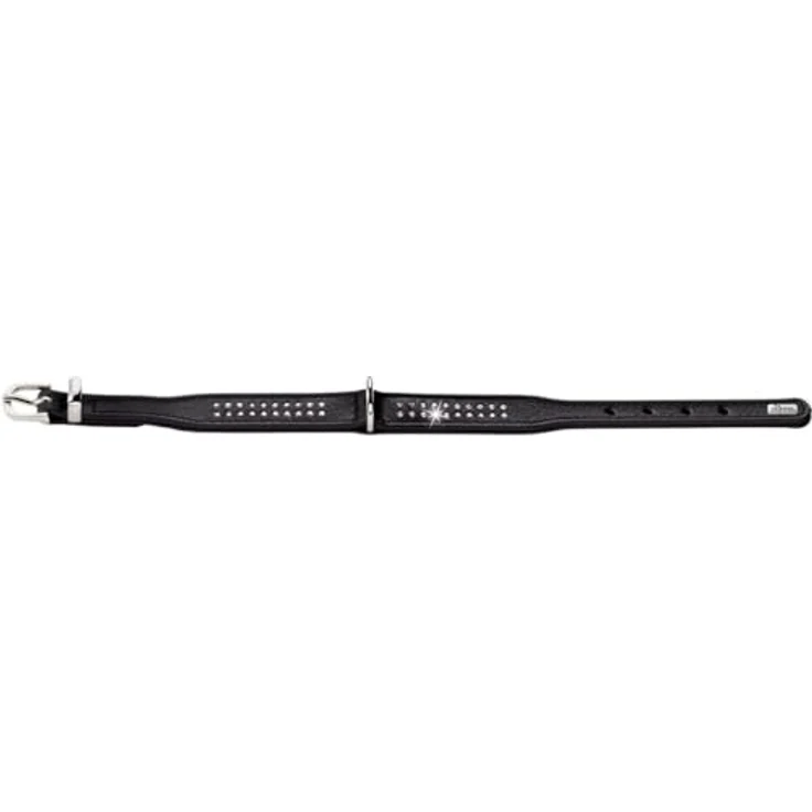 Hunter Hunde-Halsband Diamond Petit schwarz XS-S – Bild 3