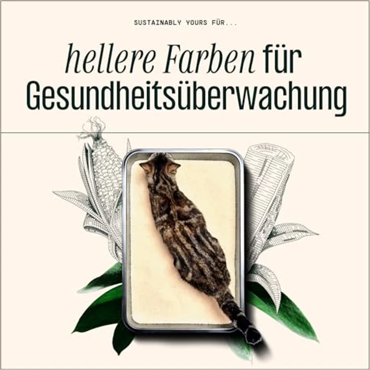 Sustainably Yours Katzenstreu – Grobkörnige Formel, 4,5 kg, außergewöhnliche Geruchskontrolle, hohe Klumpenbildung, praktisch staubfrei – Bild 4