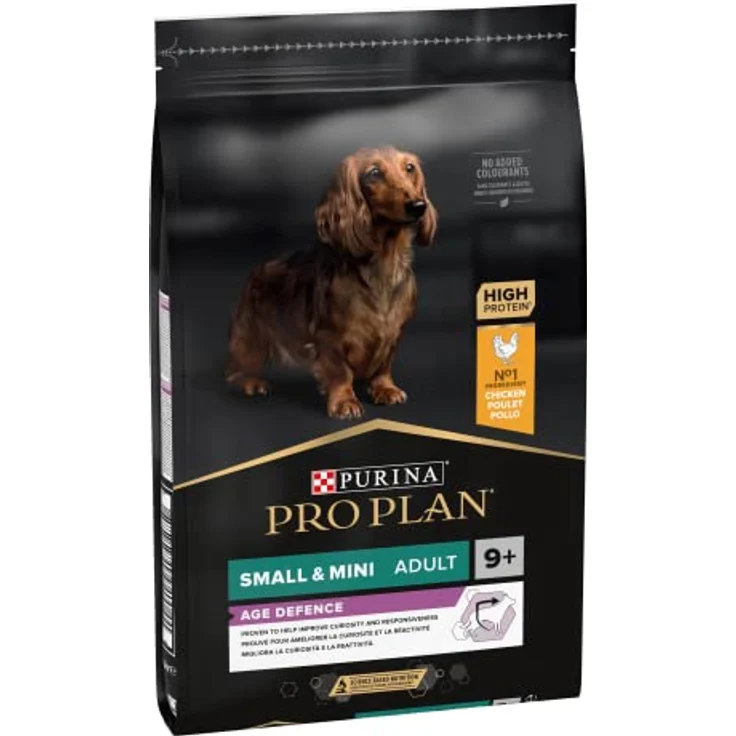 PRO PLAN Adult Small & Mini Age Defence 9+ Huhn, Hundefutter für kleine bis sehr kleine Rassen, 7 kg, unterstützt Gehirnfunktion und Zahnpflege – Bild 2