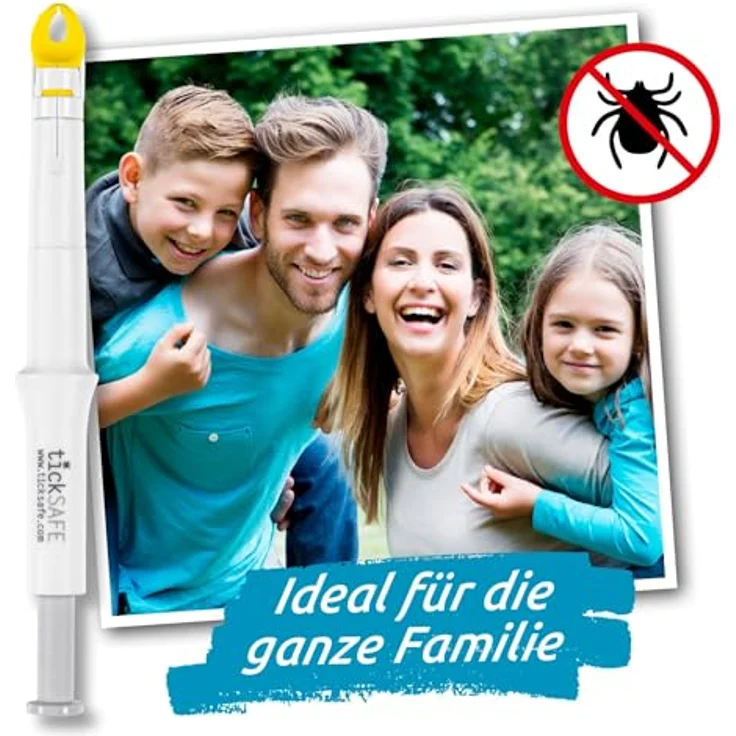 tickSAFE Zeckengreifer Mensch, sanfter Greiferkopf mit Rotations-Technologie für schonendes Herausdrehen, ideal für empfindliche Stellen – Bild 4