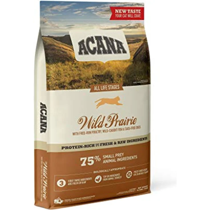 Acana Wild Prairie Cat, Trockenfutter für Katzen aller Lebensphasen, 4,5 kg – Bild 2