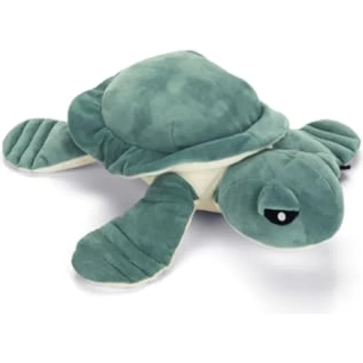Beeztees Tierkuscheltier Hundespielzeug Plüschschildkröte Daley grün, ideal zum Kuscheln, ohne Squeeker – Bild 2
