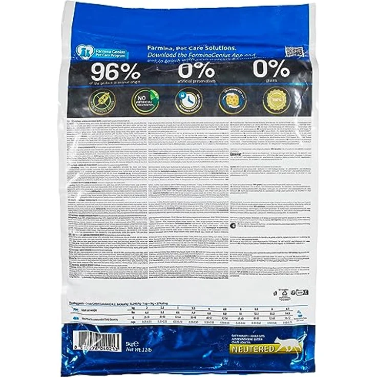 Farmina N&D Ocean Adult Pellets Katzenfutter, Trockenfutter mit Hering und Orange, ohne Mais, 5 kg – Bild 2