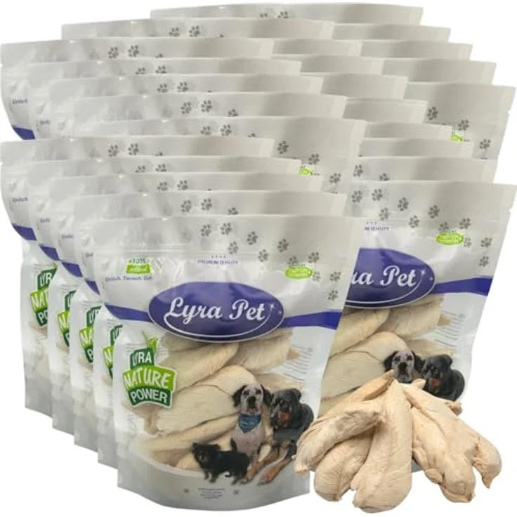 Lyra Pet® 5 kg Hühnerbrust gefriergetrocknet, Proteinreicher & fettarmer Hundesnack, ideal für Welpen & Senioren, 25x200 g – Bild 1