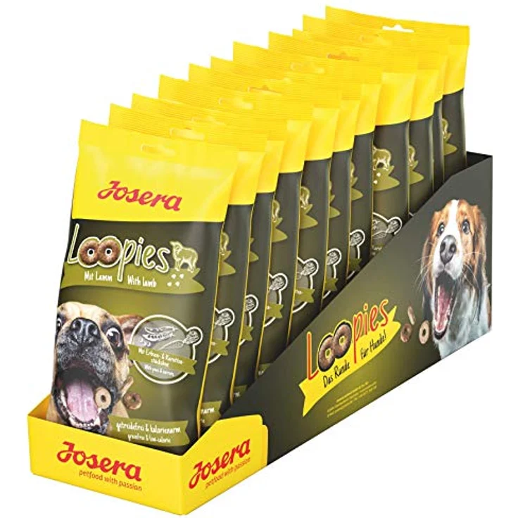 Josera Loopies Hundesnacks mit Lamm, 150 g, reich an tocopherolhaltigen Extrakten und Aroniabeeren-Pulver – Bild 2