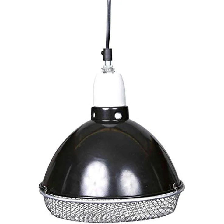 Trixie Reflektor-Klemmleuchte mit Schutzgitter, hitzebeständige Keramikfassung, 150 Watt, vielseitige Befestigungsmöglichkeiten – Bild 2
