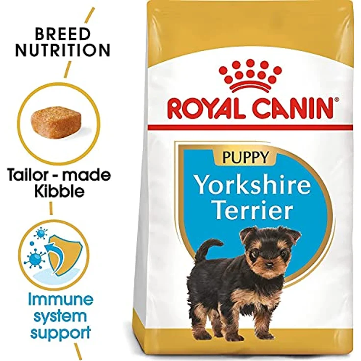 Royal Canin Yorkshire Terrier Puppy, 1,5 kg Trockenfutter für Welpen bis 10 Monate, unterstützt das Immunsystem, fördert schönes Fell und Zahngesundheit – Bild 2