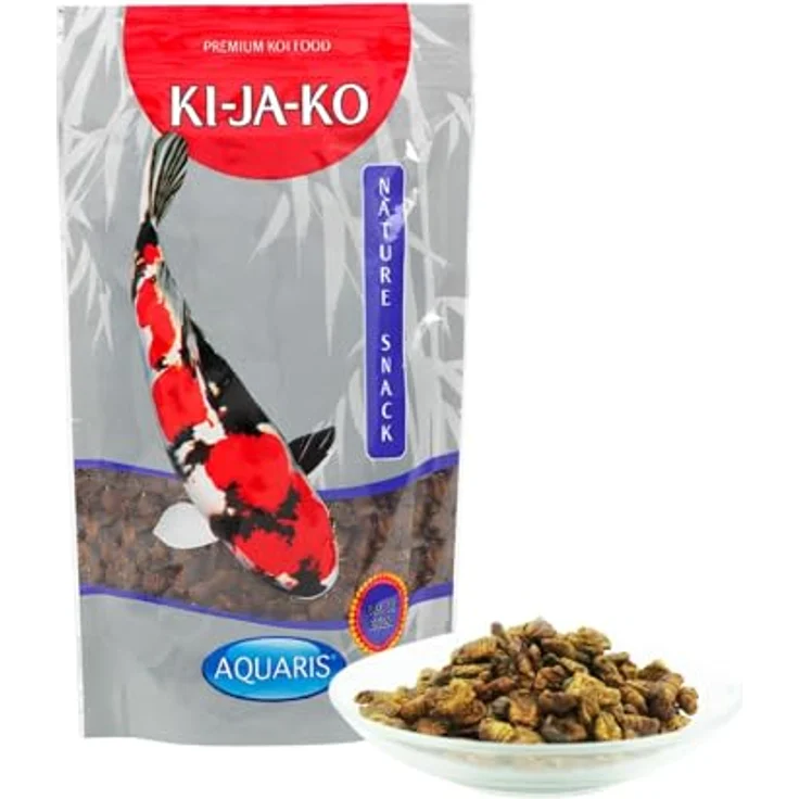 KI-JA-KO Nature Snack Premium-Koifutter 350 g - reich an hochwertigen Proteinen und Fetten, natürliches Ergänzungsfutter für Kois ab 16° C Wassertemperatur, leicht verdaulich, Qualität aus Deutschland – Bild 3