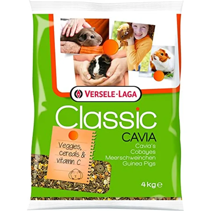 Versele-Laga Classic Cavia, 4 kg Kleintierfutter für Meerschweinchen