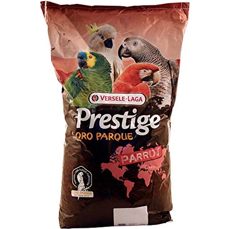 Versele Laga Vogelfutter African Parrot Loro Parque Mix, 15 kg, angereichert mit Vitaminen und Spurenelementen für afrikanische Papageien – Bild 1