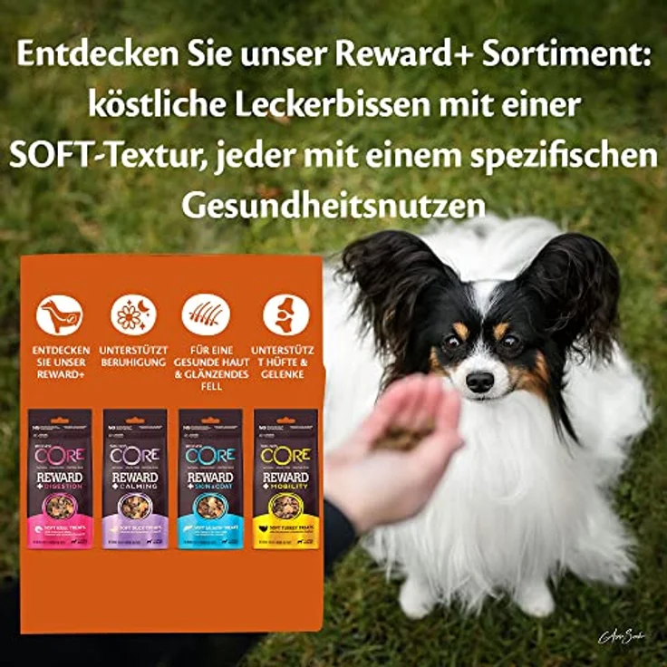 Wellness CORE Reward+ Krill, getreidefreie Hundeleckerli zur Belohnung, 170g, fördert gesunde Verdauung und Wohlempfinden – Bild 3
