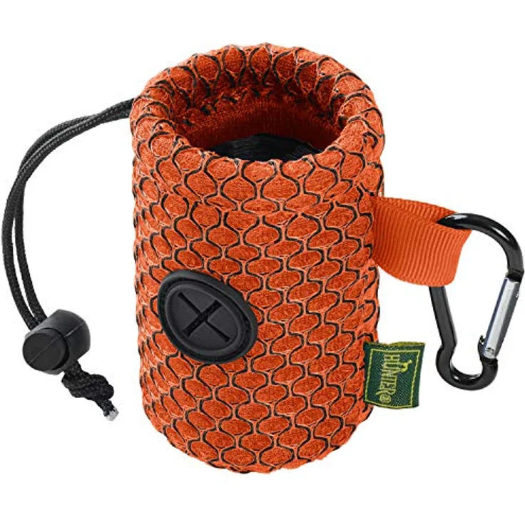 HUNTER Kotbeutelspender Hilo, praktischer 3-D Mesh Kotbeutelspender in leuchtendem Orange, Größe one-Size – Bild 1