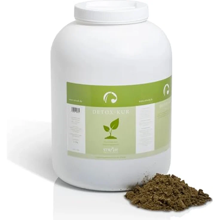 STRÖH Detox-Kur Pferd (2,5kg) • Kräuter-Komplex mit Mariendistel, Artischocke, Löwenzahn & Brennnessel • Getreidefrei • Unterstützt Leber, Nieren & Stoffwechsel – Bild 1