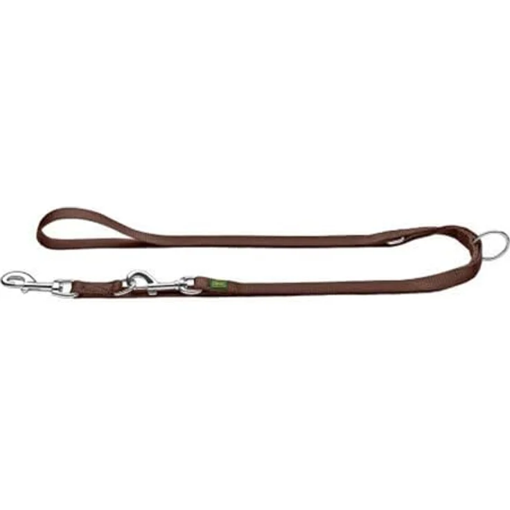 Hunter Hunde-Leine verstellbar Nylon petrol 15-200 – Bild 9