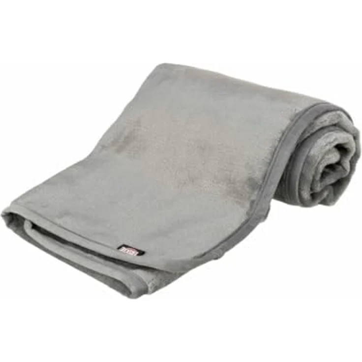 TRIXIE Tierdecke Levy - Wasserabweisende Hundedecke, Polyester, Mit rutschhemmender Unterseite, Grau – Bild 4