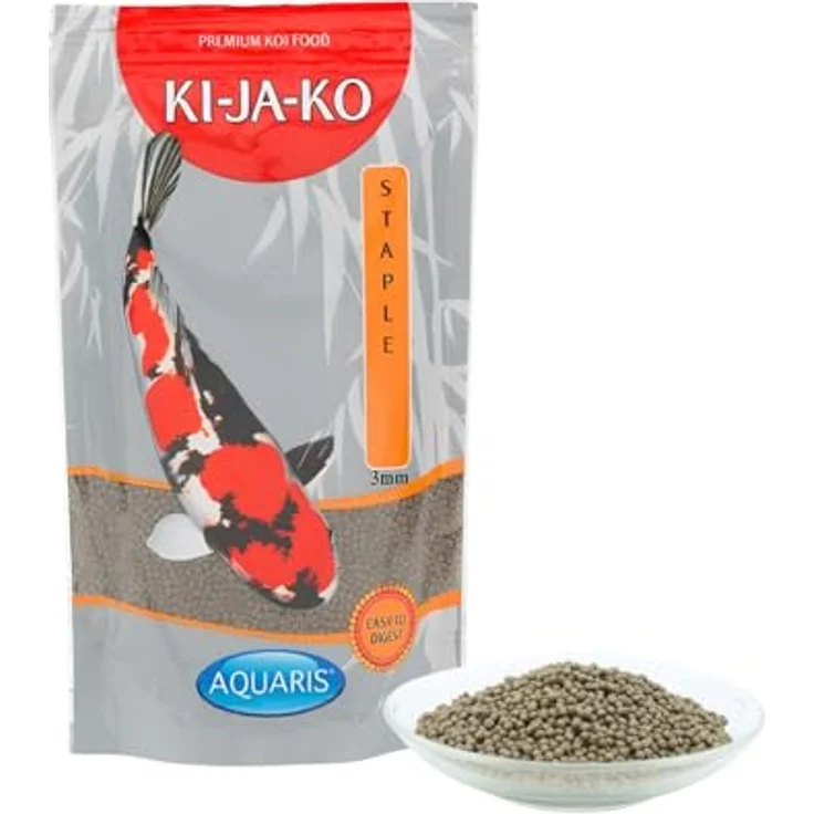 KI-JA-KO Staple Koi-Futter 500 g, 3 mm Schwimmende Pellets mit Vitaminen & Mineralien für optimale Gesundheit, Ganzjahresnahrung, Qualität aus Deutschland – Bild 3